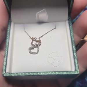 Double Heart Necklace